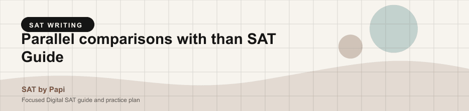 Student studying SAT parallel comparisons than with a focused SAT practice plan on a laptop